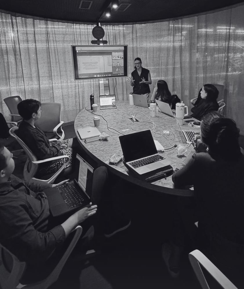 Equipo de Comportamenta en un workshop
